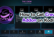 how to get crew kodi addon